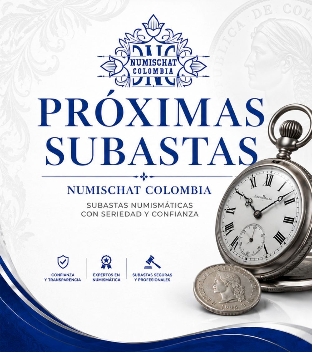 Proximas subastas NumisChat Colombia