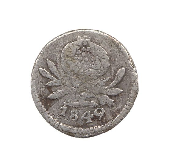 1/4 Real 1849 Popayán