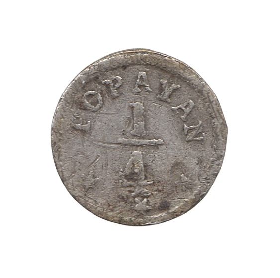 1/4 Real 1849 Popayán