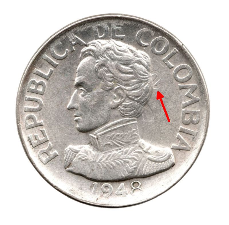 50 Centavos 1948 Chocada (B Giro )