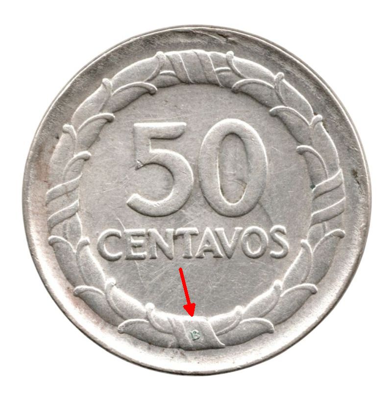 50 Centavos 1948 Chocada (B Giro )