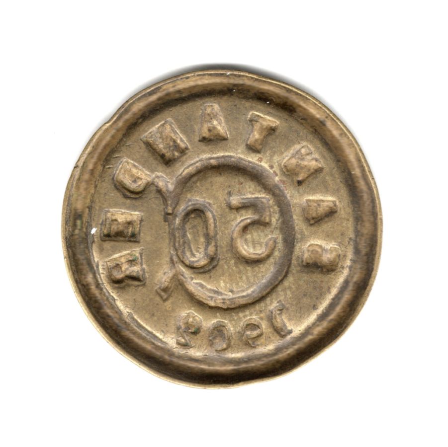 50 Centavos 1902 Santander