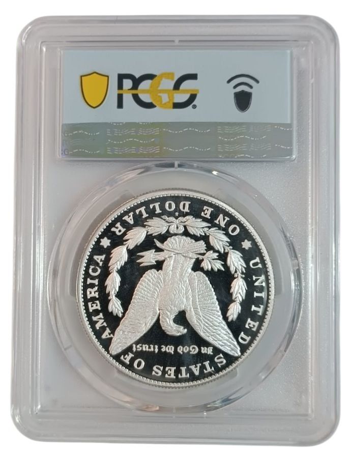 1 dólar Morgan de Plata (Proof) 2023