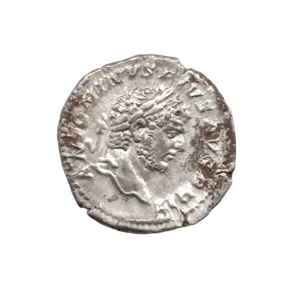 Denario en plata Caracalla.