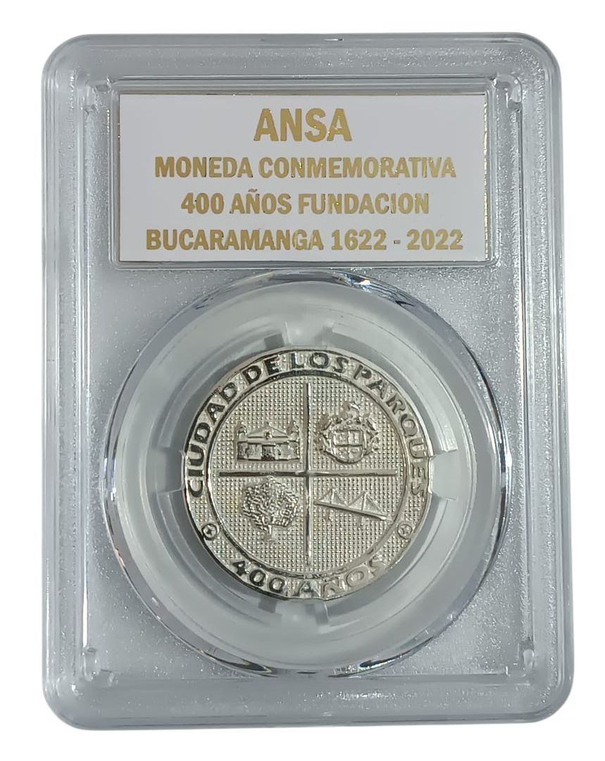 Moneda Conmemorativa ANSA Plata