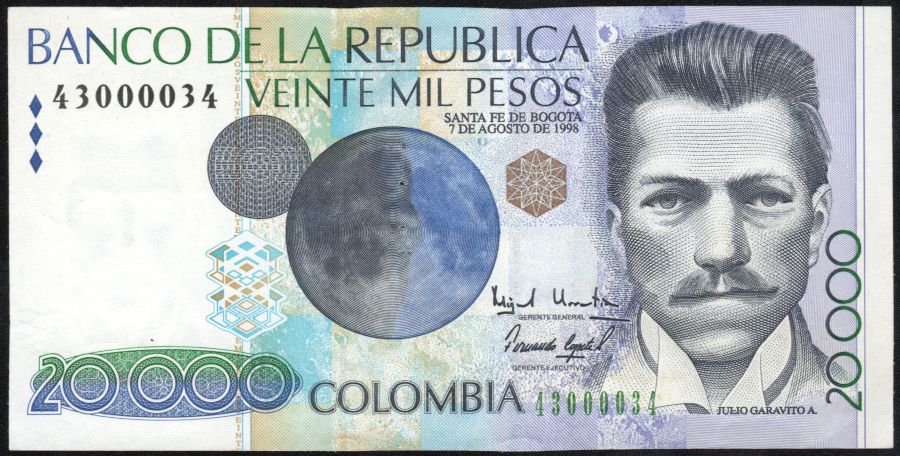 20000 Pesos Radar 7 Agosto 1998