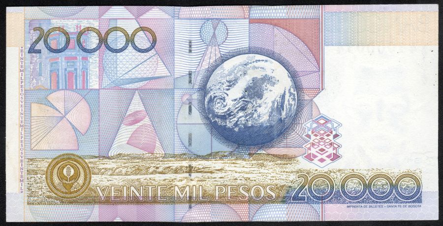 20000 Pesos Radar 7 Agosto 1998