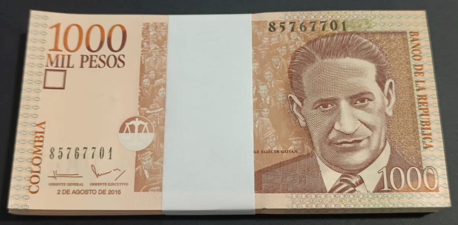 Fajo 1000 Pesos2016 Consecutivos