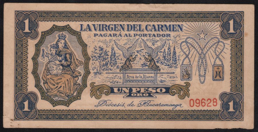 1 Peso Oro Diócesis de B/manga