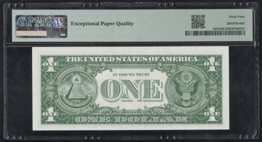 1 certificado de plata Serie 1957 B.