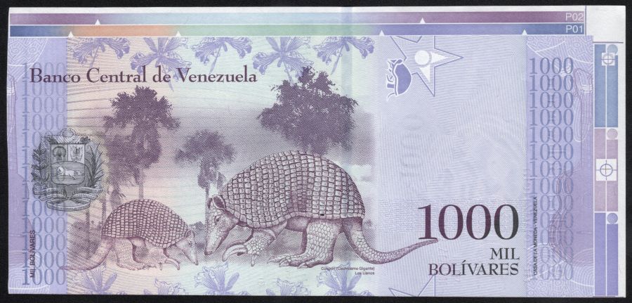 Prueba de 1000 bolívares