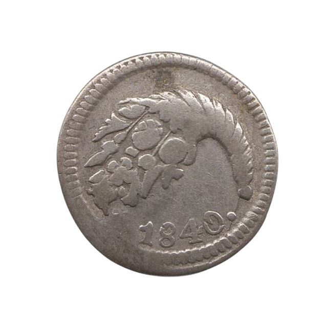 1/4 Real 1840 Bogotá R-172-7