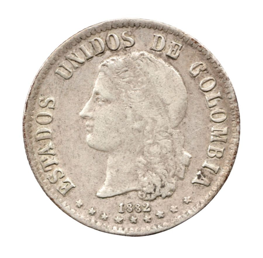 20 Centavos 1882 Medellín