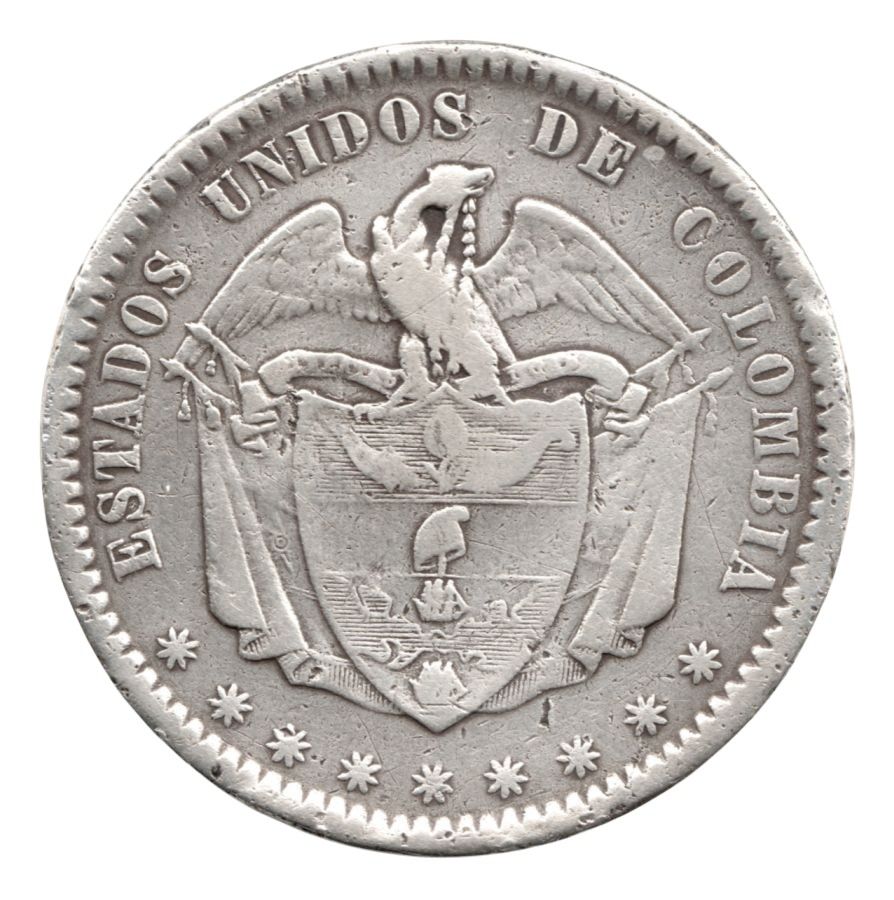 Un Peso 1863 Bogotá