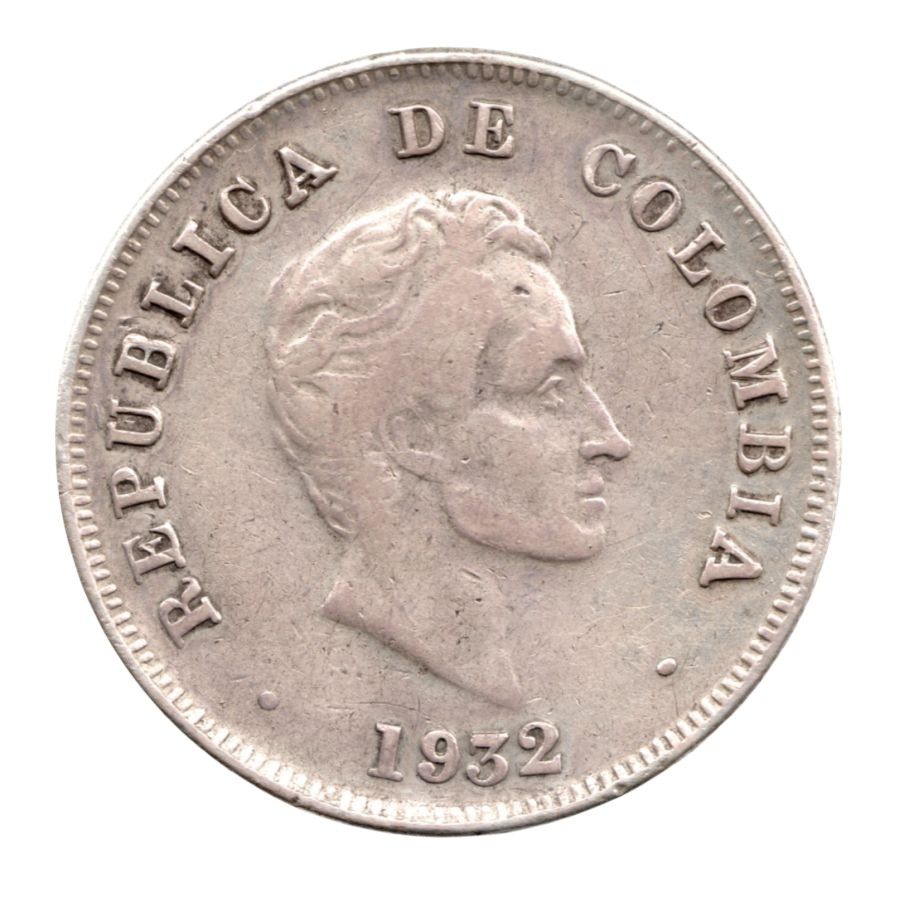 Cincuenta Centavos 1932 "B"