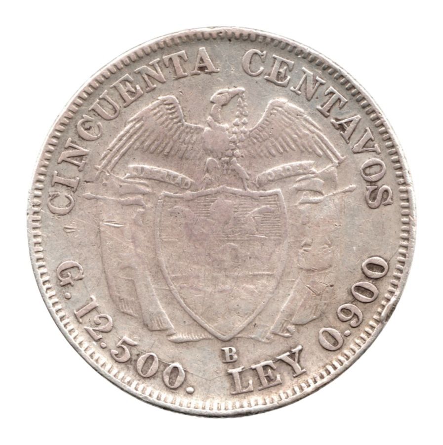 Cincuenta Centavos 1932 "B"