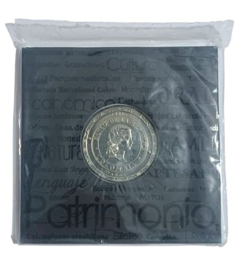90 años Banco República en estuche