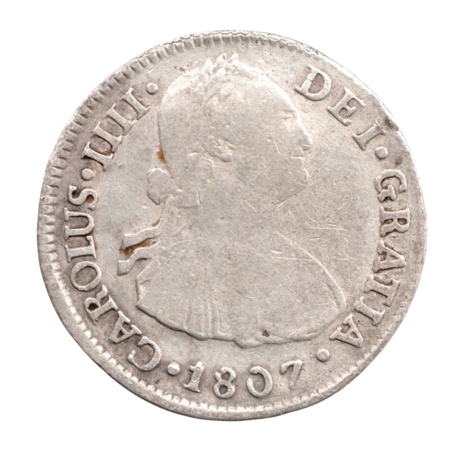 2 Reales 1807 Mexico