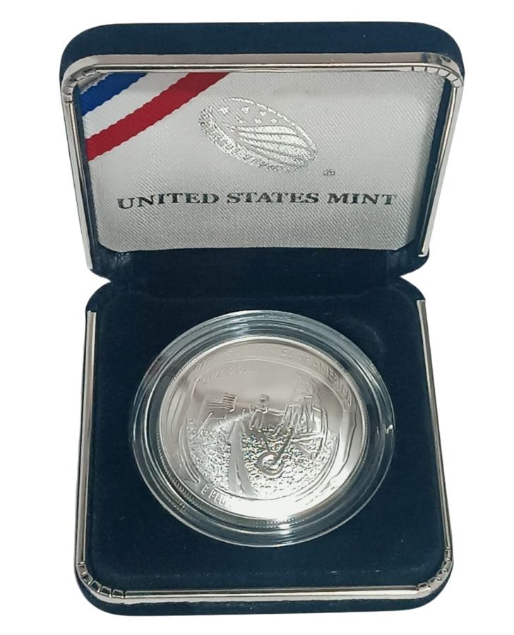 Conmemorativa Apolo 11 2019 Plata