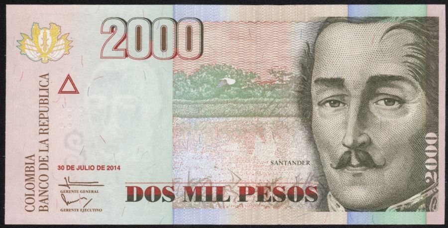 2000 Pesos lástima de pleno