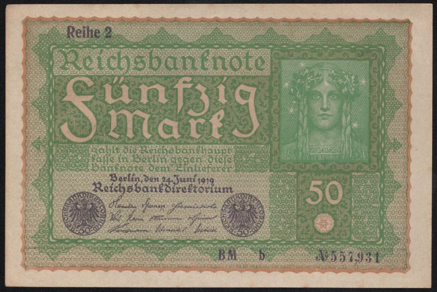 50 Marcos Alemania 1919