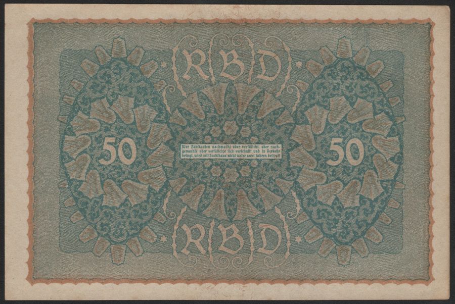 50 Marcos Alemania 1919