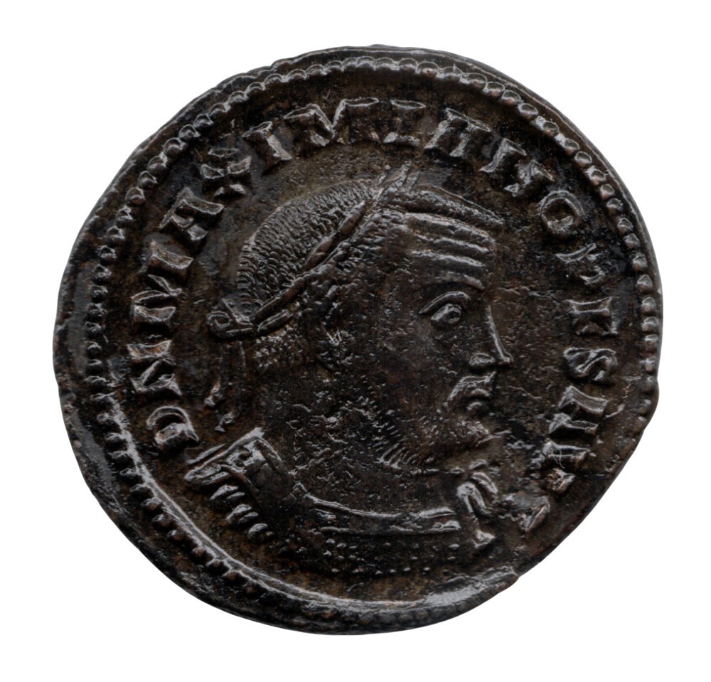 Romana follis 286 y 305 d. C