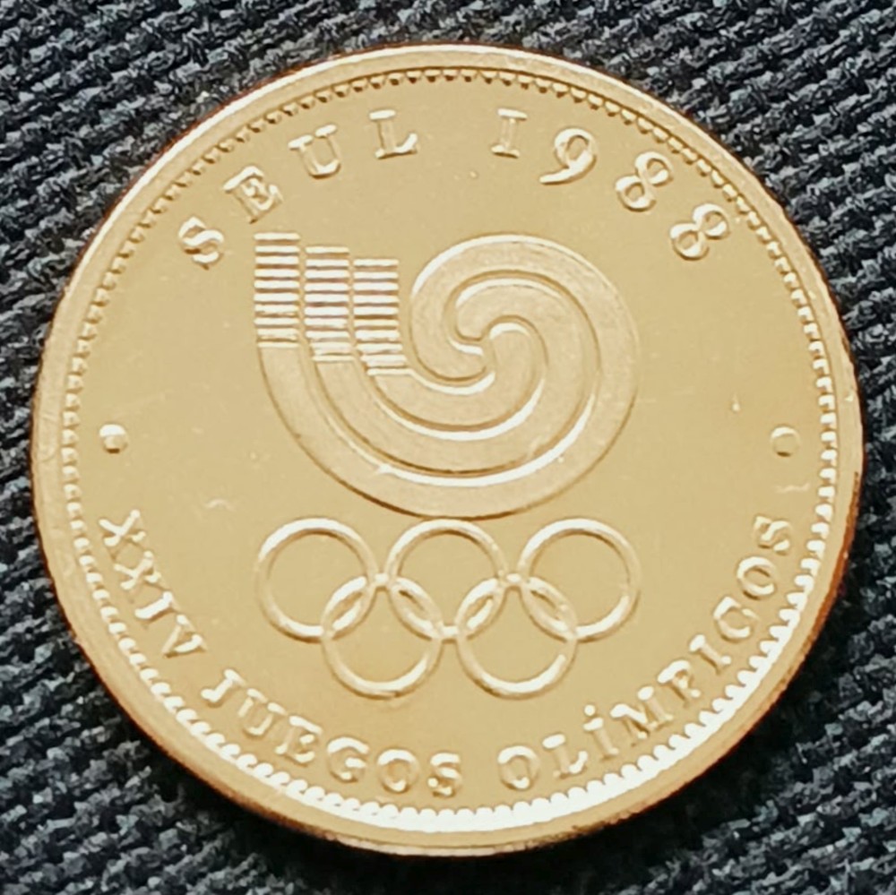 Medalla moneda Juegos Olímpicos SEÚL 1988