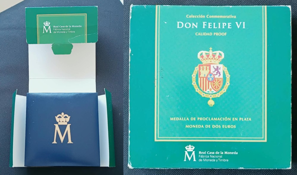 Proclamación Felipe VI como Rey de España, Plata