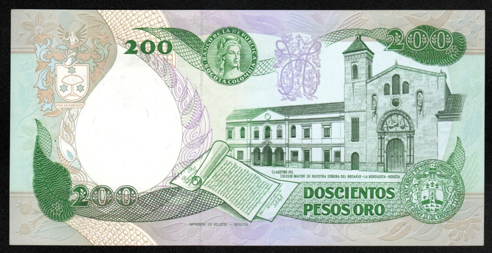 200 pesos reposición 20 julio 1984