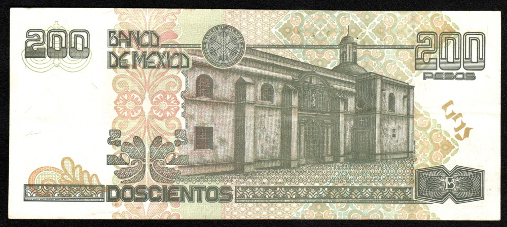 200 pesos 18 Octubre 2000 México