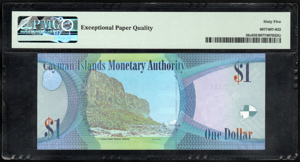 1 Dólar Islas Caiman 2010