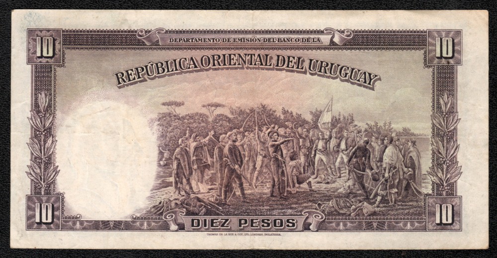 Uruguay 10 Pesos 1935
