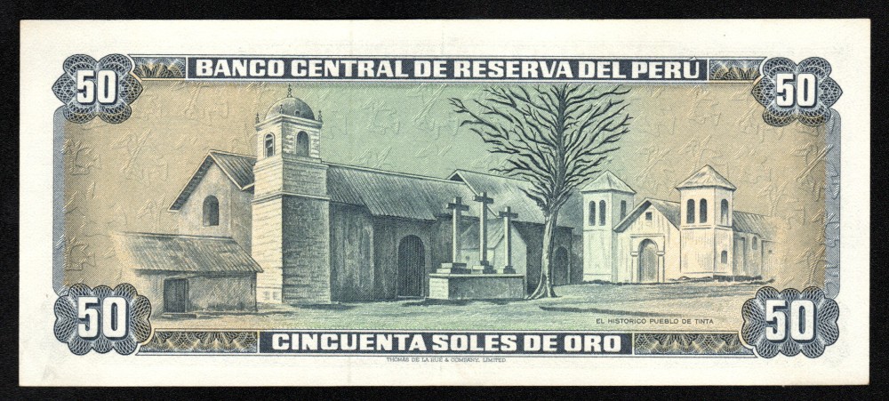 Perú 50 Soles de oro (H17) 1975