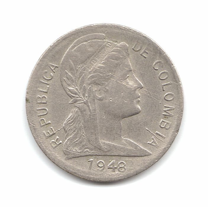 1 centavo 1948 giro a las 9